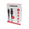 Monster 1.2M Lightning to USB-A Cable Black