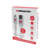 Monster 2M Lightning to USB-A Cable White