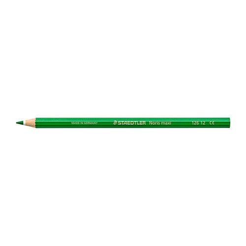 Staedtler Noris Club Maxi Colour Green Pack of 12
