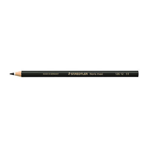 Staedtler Noris Club Maxi Colour Black Pack of 12