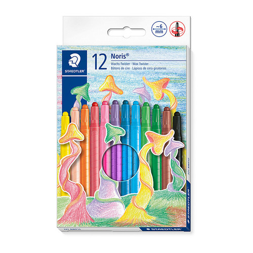 Staedtler Noris Twist Crayon Box 12