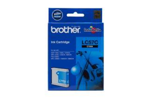 Brother LC-57 Cyan Ink Cartridge - up to 400 pages