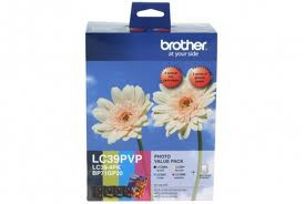 Brother LC-39 Photo Value Pack - B,C,M,Y & 40 sheet 4x6 paper