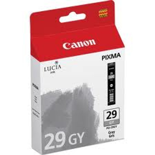 Canon PGI-29GY LUCIA Ink Tank - Gray Canon PGI-29GY LUCIA Ink Tank - Gray