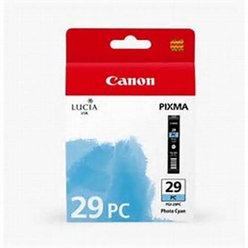 Canon PGI-29PC LUCIA Ink Tank - Photo Cyan Canon PGI-29PC LUCIA Ink Tank - Photo Cyan