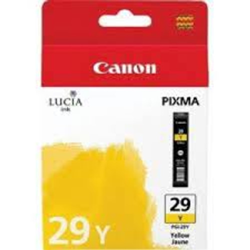 Canon PGI-29Y LUCIA Ink Tank - Yellow Canon PGI-29Y LUCIA Ink Tank - Yellow