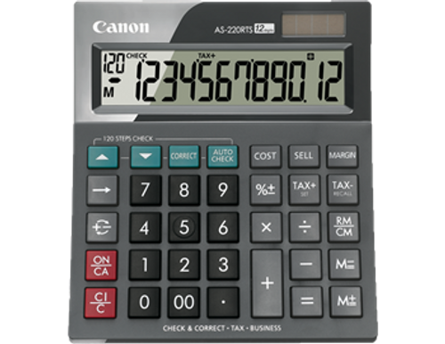 Canon AS-220RTS Calculator Canon AS-220RTS Calculator