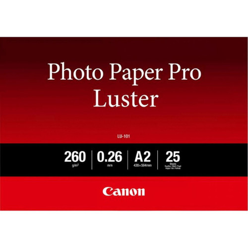 Canon Luster Photo Paper A2 - 25 Sheets Canon Luster Photo Paper A2 - 25 Sheets