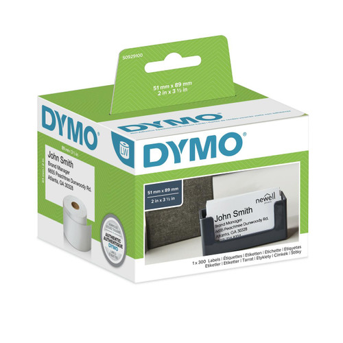Dymo Label Writer 51mm x 89mm White Labels Name Badge #30374 Dymo Label Writer 51mm x 89mm White Labels Name Badge #30374