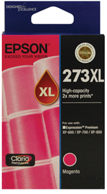 Epson 273XL High Capacity Magenta Ink Cartridge Epson 273XL High Capacity Magenta Ink Cartridge