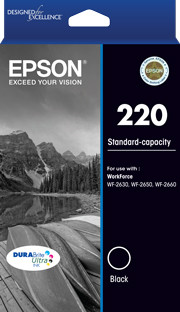 Epson 220 Black Ink Cartridge