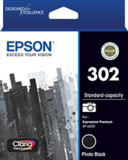 Epson 302 Photo Black Ink Cartridge