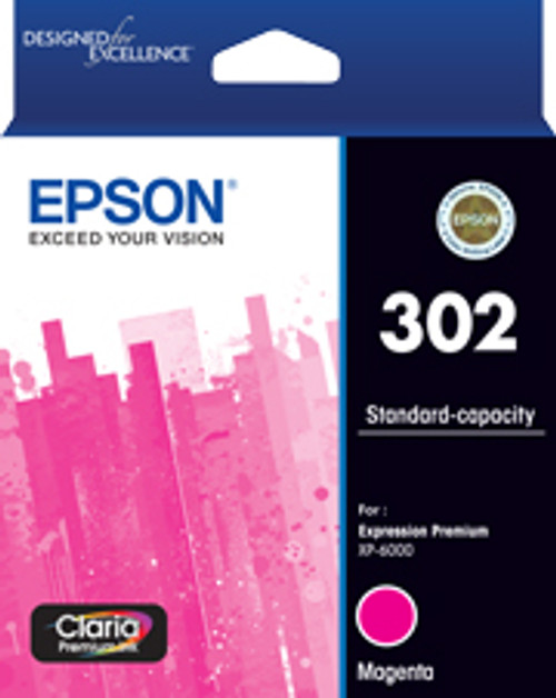 Epson 302 Magenta Ink Cartridge