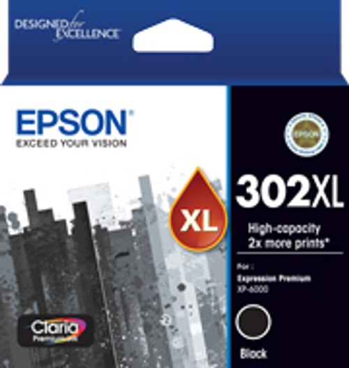 Epson 302XL Black Ink Cartridge