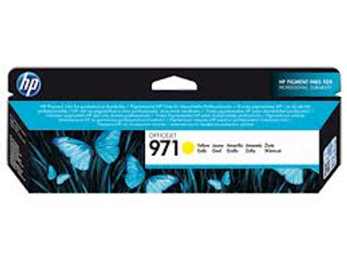 HP 971 Yellow Ink Cartridge 2,500 pages