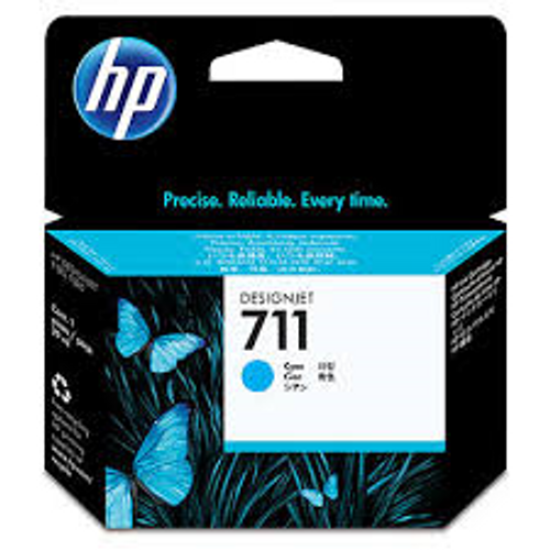 HP No 711 29ml Cyan Ink Cartridge -