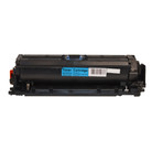 HP No. 654A Cyan Toner Cartridge - 15,000 pages - **Compatible** HP No. 654A Cyan Toner Cartridge - 15,000 pages - **Compatible**