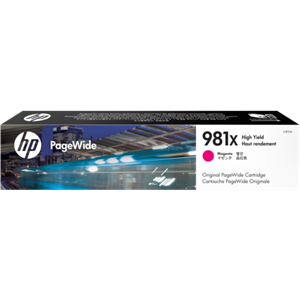 HP #981X Magenta Ink Cartridge - 10,000 pages