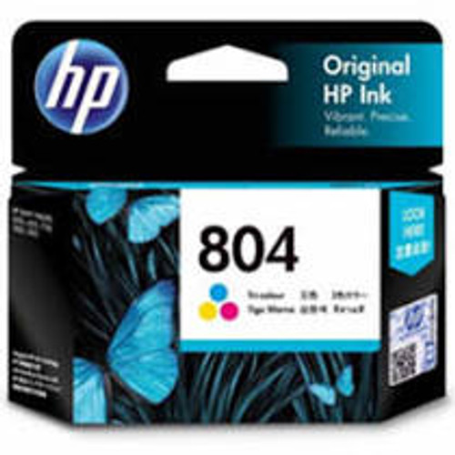 HP 804 Colour Ink Cartridge - 165 pages