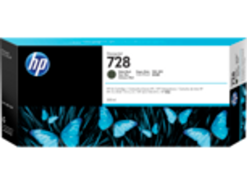 HP #728 300ml Matte Black Ink Cartridge (F9J68A)