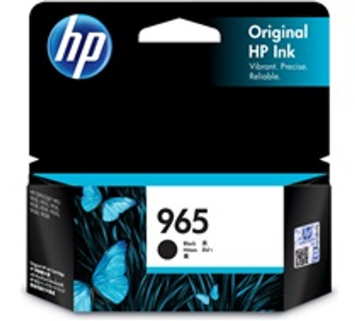 HP 965 Black Ink Cartridge - 1,000 pages