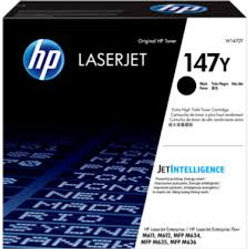 HP 147Y Black Toner W1470Y - 42,000 pages HP 147Y Black Toner W1470Y - 42,000 pages