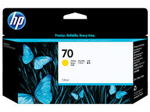HP No. 70 Yellow Ink Cartridge 130ml