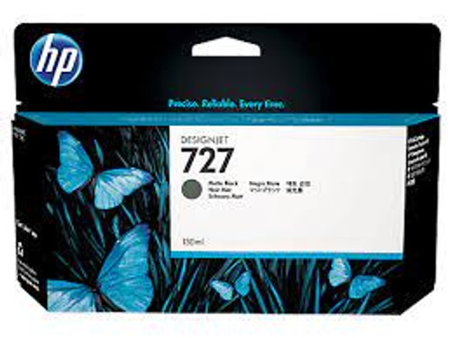 HP No.727 300ml Matte Black Ink Cartridge