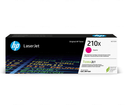 HP 210X Magenta Toner W2103X - 5,500 pages