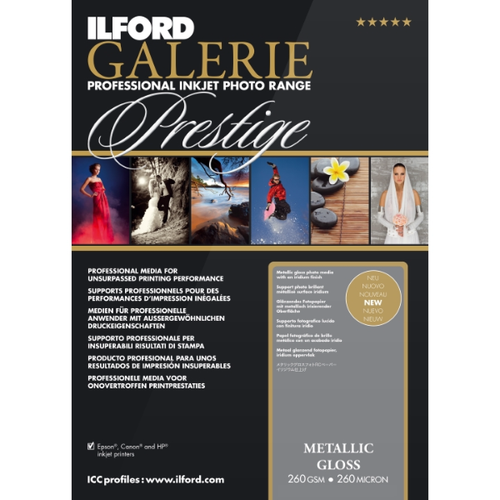 Ilford GALERIE Metallic Gloss 260gsm 4x6" 100 Sheets