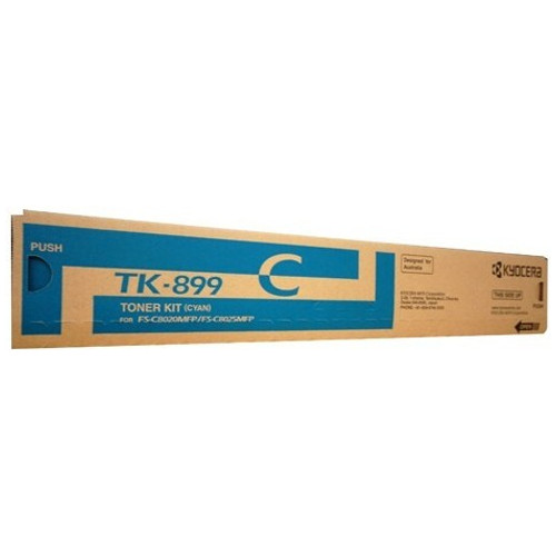Kyocera TK-899 Cyan Toner Cartridge - 6,000 pages