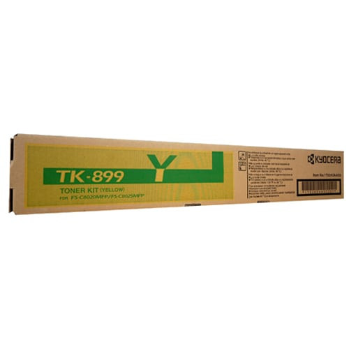 Kyocera TK-899 Yellow Toner Cartridge - 6,000 pages