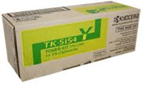 Kyocera TK-5154 Yellow Toner Cartridge - 10,000 pages Kyocera TK-5154 Yellow Toner Cartridge - 10,000 pages