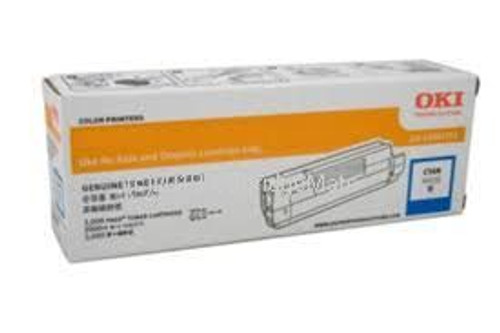 Oki C833N / C833DN Cyan Toner Cartridge - 10,000 pages Oki C833N / C833DN Cyan Toner Cartridge - 10,000 pages