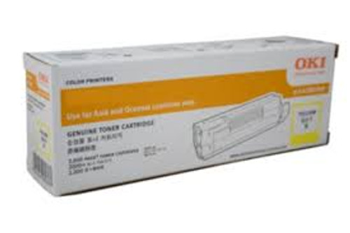 Oki C833N / C833DN Yellow Toner Cartridge - 10,000 pages Oki C833N / C833DN Yellow Toner Cartridge - 10,000 pages