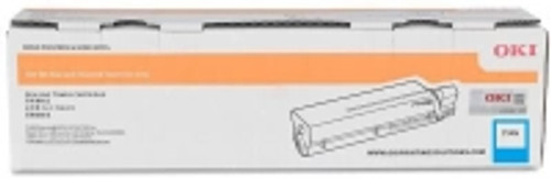 Oki Cyan Toner Cartridge For  ES8431 - 10,000 Pages @ 5% Coverage Oki Cyan Toner Cartridge For  ES8431 - 10,000 Pages @ 5% Coverage