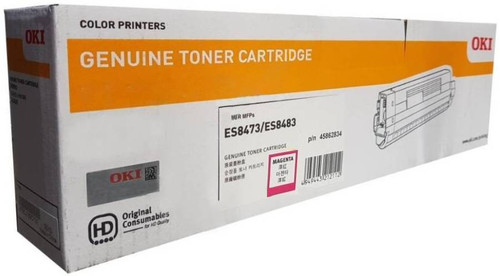 Oki Magenta Toner Cartridge For ES8473 - 8,800 Pages @ 5% coverage Oki Magenta Toner Cartridge For ES8473 - 8,800 Pages @ 5% coverage