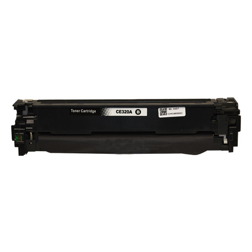 Compatible HP CE320A Black Toner Cartridge - 2,000 pages