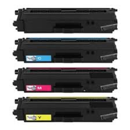 Compatible Brother TN-341 Colour 4 Pack (1 each B C M Y)
