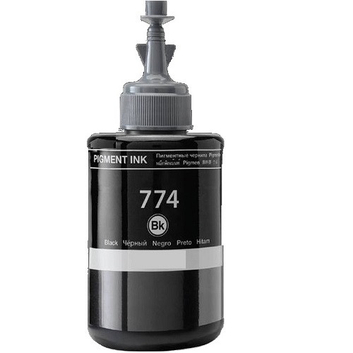 Compatible Epson T774 EcoTank Black Ink Bottle (ET-4550 only) Compatible Epson T774 EcoTank Black Ink Bottle (ET-4550 only)