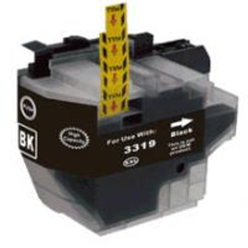 Compatible Brother LC-3319XL Black Ink Cartridge - 3,000 pages