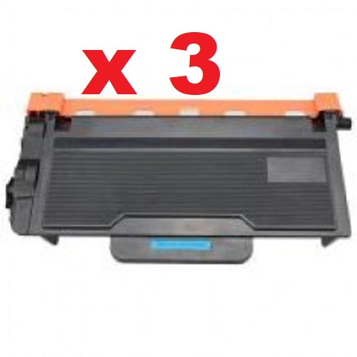 3 x Compatible Brother TN3440 Toner Cartridge - 8,000 pages