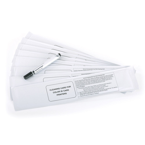 Cleaning Card Kit -10 Cards, 1 pen