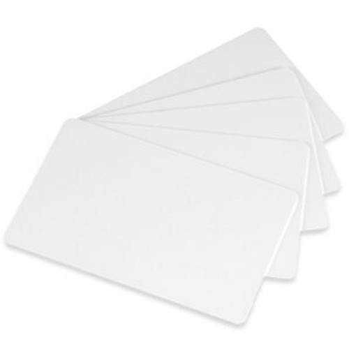 Plain White 0.76mm Cards - per 500