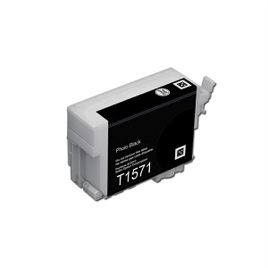 Compatible Epson T1571 Photo Black Ink Cartridge