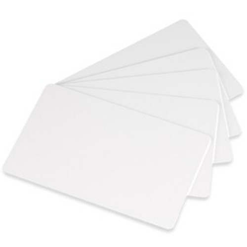 Cards .76mm PVC Food Safe White 140 X 54mm (500 Pack)