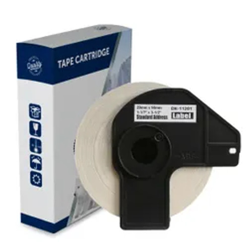 Compatible Brother DK11204 Label White Multi-purpose Label/Return Address Label 17mm x 54mm, 400 labels/roll