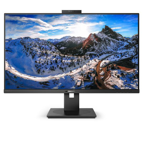 Philips 326P1H 32" 16:9, QHD 2560x1440 IPS Business Monitor, HDMI, DP, 100W USB-C/PD, Docking, RJ45,USBHub, 5MP Webcam, DP Out, 4YR Warranty