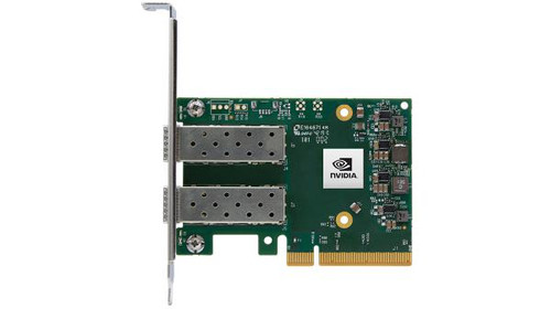 NVIDIA ConnectX-6 Lx EN adapter card, 25GbE, Dual-port SFP28, PCIe 4.0 x8, No Crypto, Tall Bracket