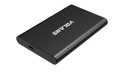 Volans VL-UC25S, Aluminium 2.5" SATA to USB3.1 HDD Enclosure, 1 Year Warranty